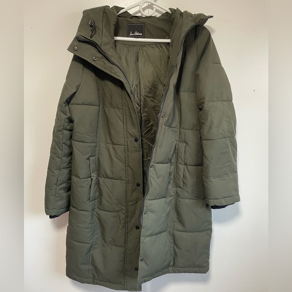 Sam Edelman belted puffer jacket size S